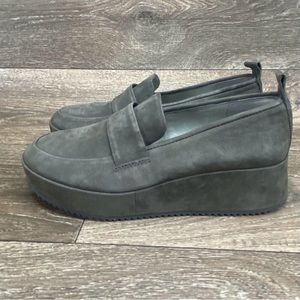 Eileen Fisher Max Platform Loafers Slip On Gray Women's US 6.5 Casual  Everyday